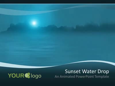 water background powerpoint