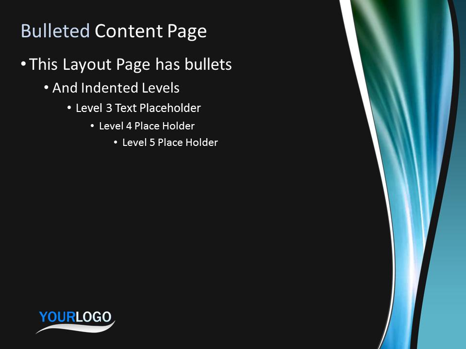 A standard definition presentation slide from Cool Solar Wave preview four.