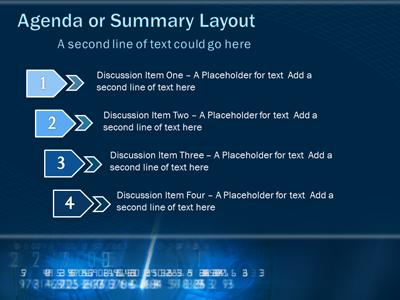 A standard definition presentation slide from Digital Numbers  preview four.