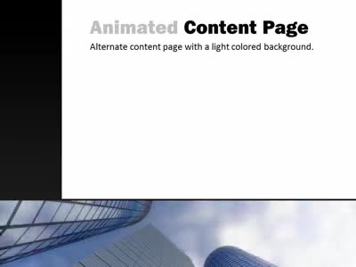 A standard definition presentation slide from Business Cloud Skyscraper preview four.