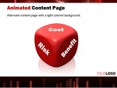 A standard definition presentation slide from Tri Cubic preview four.