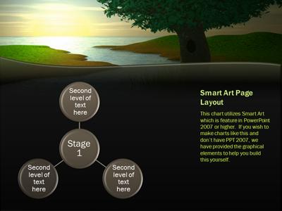 A standard definition presentation slide from Tree by River preview four.