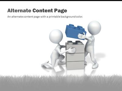 A standard definition presentation slide from Organic Growth Alternate preview four.