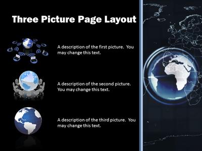 A standard definition presentation slide from World Radar preview four.