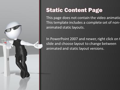 A standard definition presentation slide from Mission Impossible preview four.