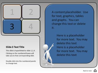 A standard definition presentation slide from Interactive Panels Tool Kit preview four.