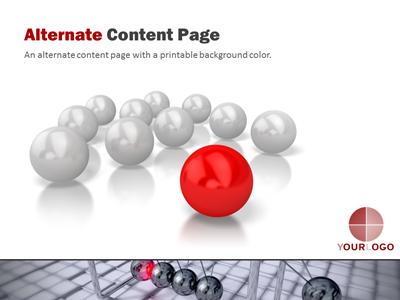 A standard definition presentation slide from Kinetic Motion Newtons Cradle for PowerPoint preview four.