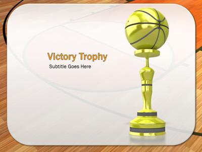 A standard definition presentation slide from Basketball Court preview four.