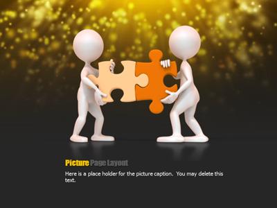 A standard definition presentation slide from Light Drops preview four.