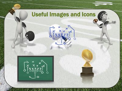 A standard definition presentation slide from Football Field preview four.