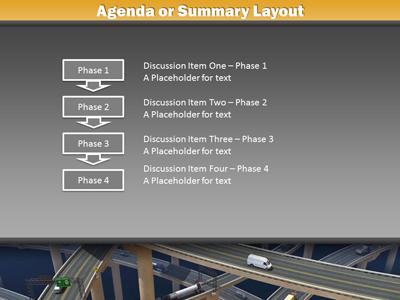 A standard definition presentation slide from Freeway Frenzy preview four.