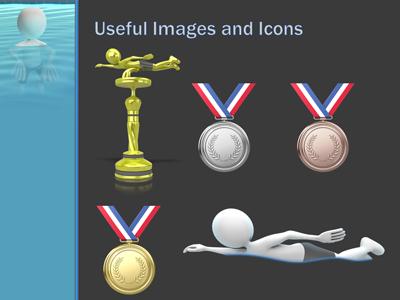 A standard definition presentation slide from Swimming Pool Swimmer preview four.