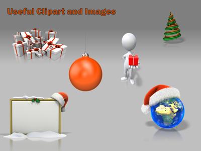 A standard definition presentation slide from Mystic Winter Landscape preview four.