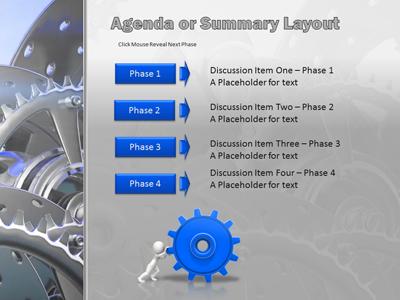 A standard definition presentation slide from Chrome Gears preview four.