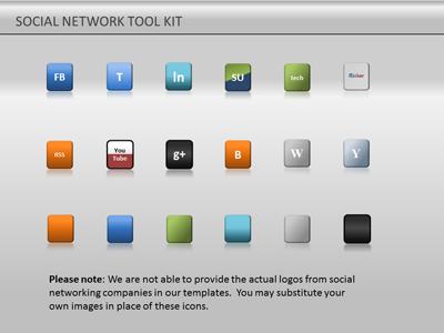 A standard definition presentation slide from Social Network Tool Kit preview four.
