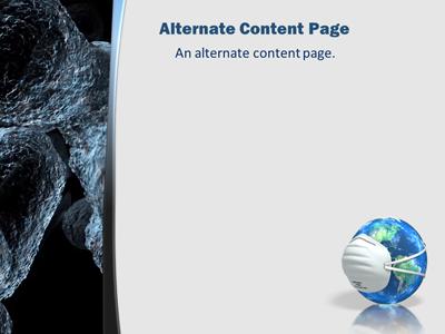 A standard definition presentation slide from Bacterial Organism Spores preview four.