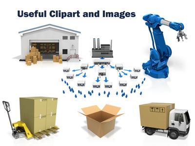 A standard definition presentation slide from Automated Factory preview four.