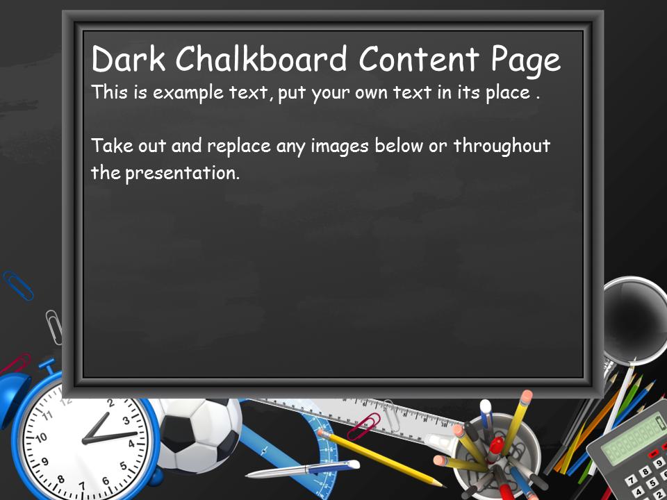 A standard definition presentation slide from Back To School Toolkit preview four.