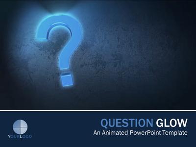 Question Glow | A PowerPoint Template from 
