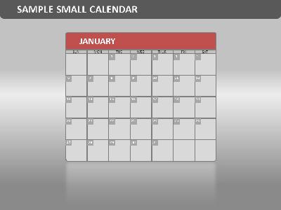 A standard definition presentation slide from Calendar Tool Kit preview four.