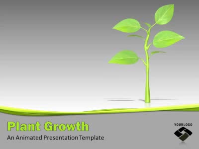 Tree Growing | 3D Animated Clipart for PowerPoint 