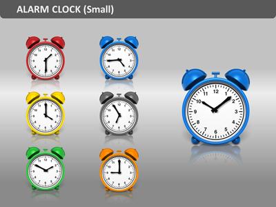 A standard definition presentation slide from Clock Tool Kit preview four.