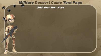 army powerpoint template