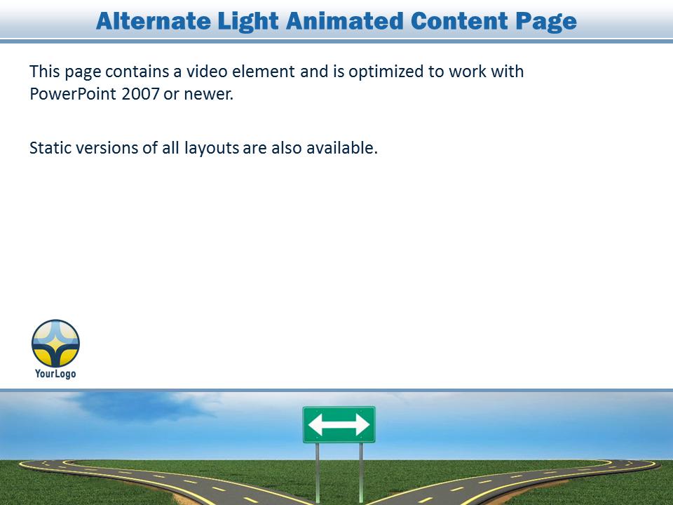 A standard definition presentation slide from Left Or Right preview four.