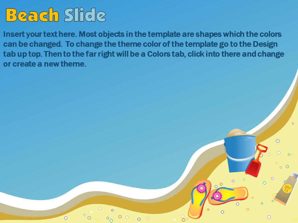 A standard definition presentation slide from Summer's Here preview four.