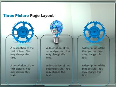 A standard definition presentation slide from Robot Builds Glass Inserts preview four.