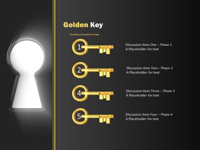 A standard definition presentation slide from Keyhole Light preview four.