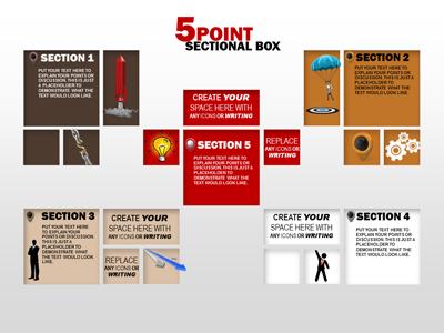 A standard definition presentation slide from Infographic Stencil preview four.