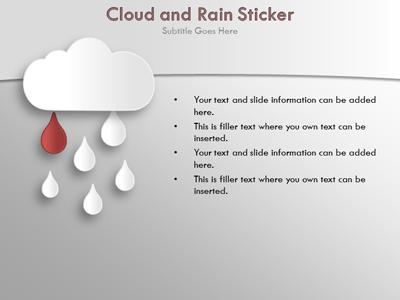 A standard definition presentation slide from Shape Stickers preview four.