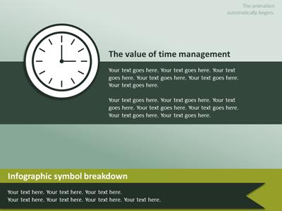 A standard definition presentation slide from Symbols Infographic preview four.