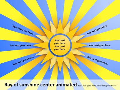 A standard definition presentation slide from Ray of Sunshine preview four.