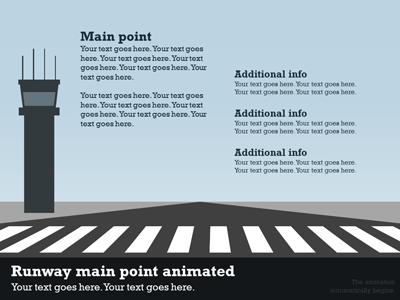A standard definition presentation slide from Airport Infographic preview four.