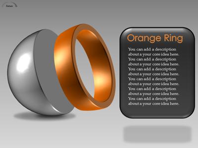 A standard definition presentation slide from Four Ring Sliced Sphere Layers And Core preview four.