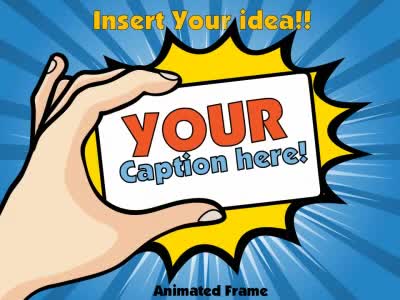 A standard definition presentation slide from Your Comic Frame preview four.