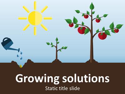 Plant Growing | 3D Animated Clipart for PowerPoint 