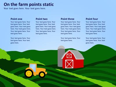 A standard definition presentation slide from Amazing Agriculture preview four.
