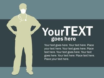 A standard definition presentation slide from In The Medical Field preview four.