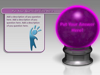 A standard definition presentation slide from Crystal Ball Reveal preview four.