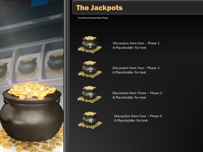 A standard definition presentation slide from Jackpot Winner preview four.