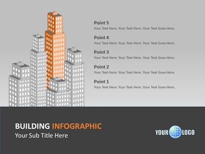 A standard definition presentation slide from Building Infographic preview four.