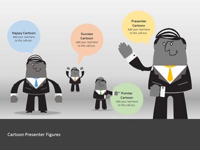 A standard definition presentation slide from Cartoon Infographics preview four.