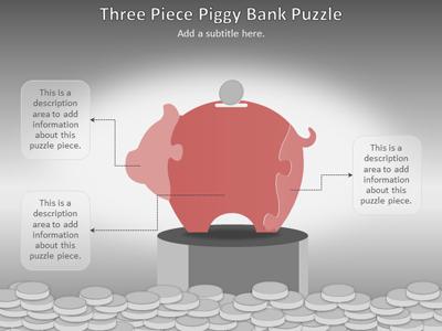 A standard definition presentation slide from Piggy Bank Puzzle Toolkit preview four.