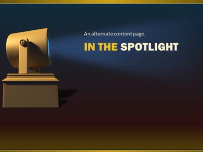 A standard definition presentation slide from Feature Presentation ppt Template preview four.