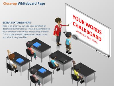 A standard definition presentation slide from School Isometrics preview four.