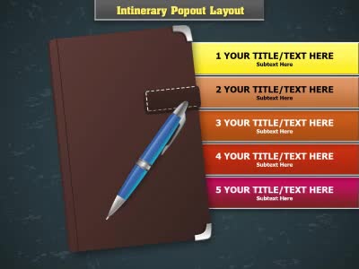 A standard definition presentation slide from Organize It! preview four.