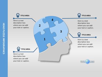 A standard definition presentation slide from Head Puzzles preview four.